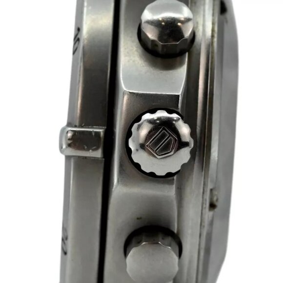 Rare Men's Tag Heuer 38mm 2000 Series Automatic Stainless Chrono Watch- 760.306! - Picture 4 of 10